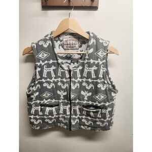 Great Outdoors Vest Authentic True Mark Quality‎ Durable Aztec Dog M